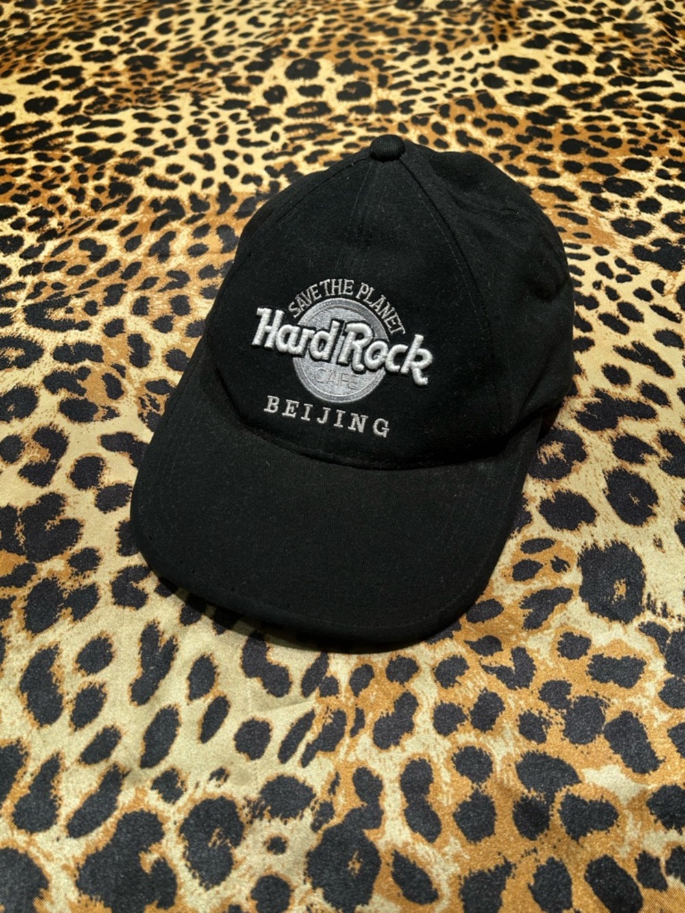 Vintage Hard Rock Cafe Beijing Black Baseball Cap